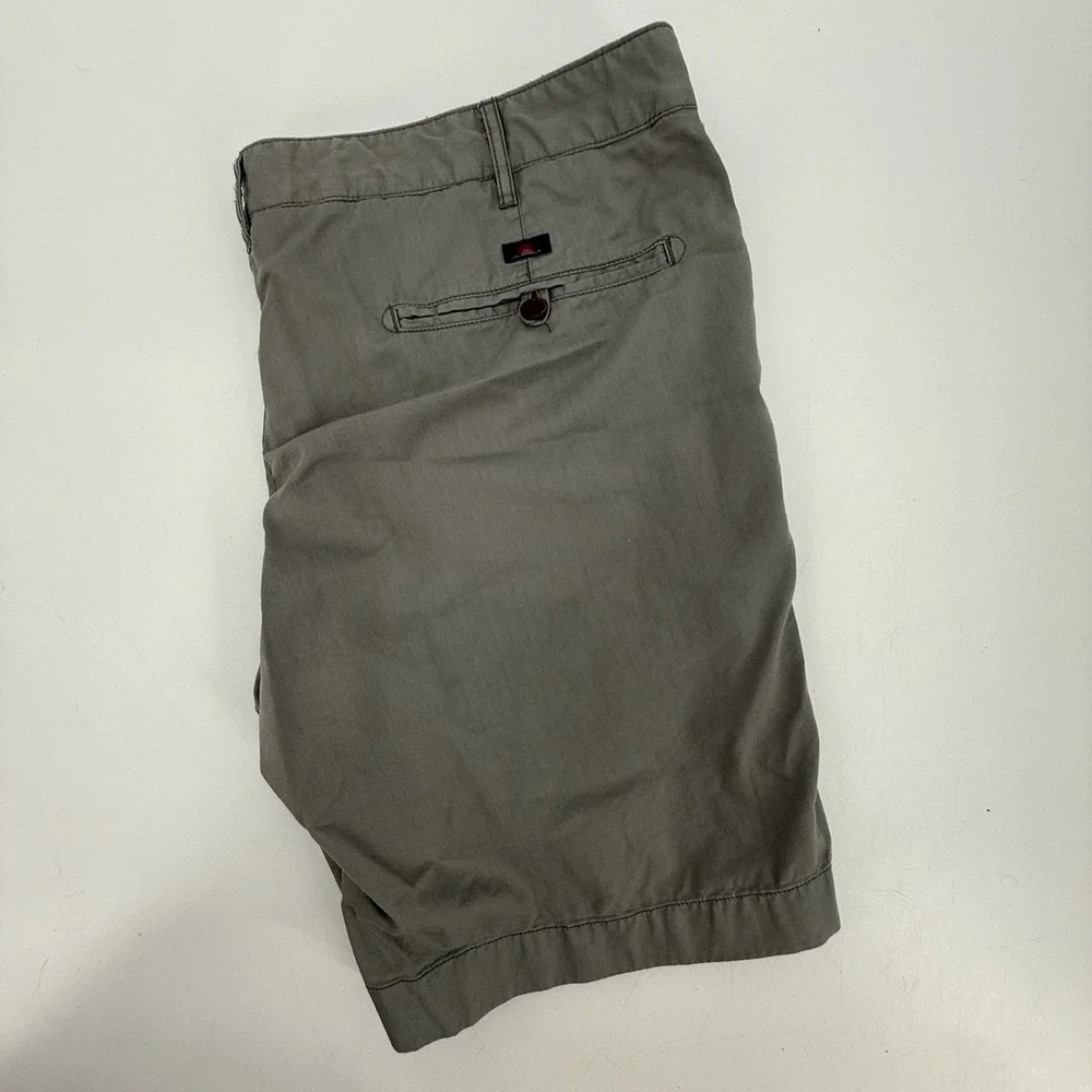 Faherty Chino Shorts Green Mens Size 38 x‎ 9